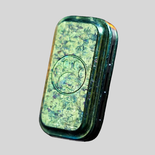 Cat God Titanium Tuning Fork EDC Slider