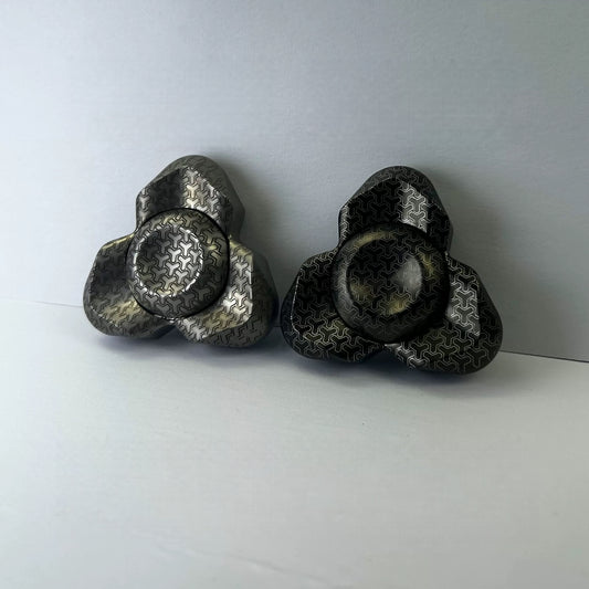 Peacock Triple-Blade Fidget Spinner