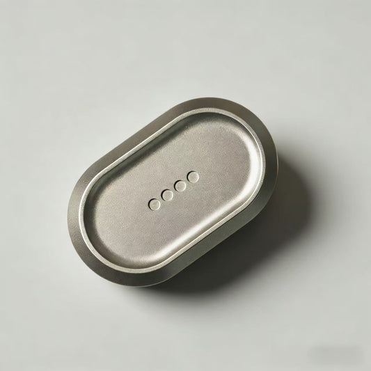 Natto Minimalist  EDC Slider – Tinkling & Squeaky Stress Relief Toy