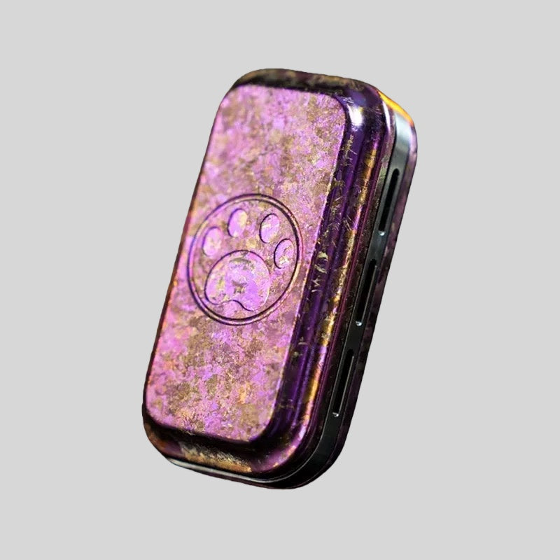 Cat God Titanium Tuning Fork EDC Slider